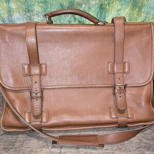 Coach Tan Leather Women's Briefcase